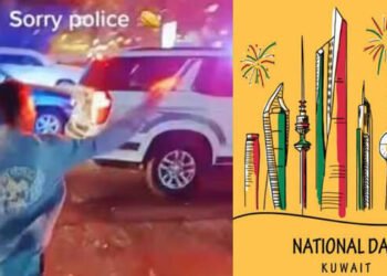 പോലീസ് വാഹനത്തിനു നേരെ വാട്ടർ ബലൂൺ എറിഞ്ഞ പ്രവാസിക്കെതിരെ നടപടി