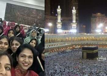 ഇന്ത്യയിൽ ആദ്യമായി സമ്പൂർണ വനിത ഹജ്ജ് വിമാന സർവീസ് നടത്തി എയർ ഇന്ത്യ എക്സ്പ്രസ്