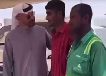 പ്രവാസികളെ ചേർത്തുപിച്ചു യുഎഇ പ്രസിഡന്റ് ശൈഖ് മുഹമ്മദ് എടുത്ത സെൽഫി ചിത്രം സോഷ്യൽ മീഡിയയിൽ വൈറൽ