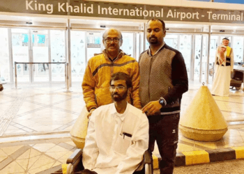 റിയാദില്‍ ശസ്ത്രക്രിയയെ തുടര്‍ന്ന് 3 മാസം അബോധവസ്ഥയിലായ മലയാളി ആരോഗ്യം വീണ്ടെടുത്ത് നാട്ടിലേക്ക് മടങ്ങി