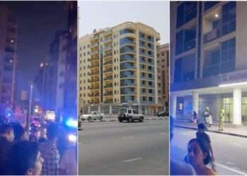 ദുബൈയിലെ മുഹൈസ്നാ നാലിലെ ബഹുനില കെട്ടിടത്തിന് കേടുപാടുകൾ സംഭവിക്കുകയും ഒരു വശത്തേക്ക് ചെറുതായി ചരിയുകയും ചെയ്തെന്ന് റിപ്പോർട്ട്