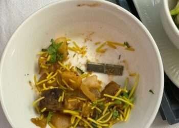 എയർ ഇന്ത്യാ വിമാനത്തിൽ നിന്ന് യാത്രക്കാരന് നൽകിയ ഭക്ഷണത്തിൽ ബ്ലേഡ് ലഭിച്ചതായി പരാതി