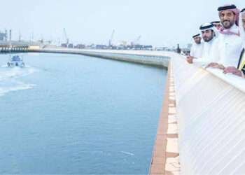 അൽ ഖാലിദിയയിലെ അൽ ലയ്യ കനാൽ പദ്ധതി  ഷാർജ ഭരണാധികാരി ശൈഖ് ഡോ. സുൽത്താൻ ബിൻ മുഹമ്മദ് അൽ ഖാസിമി ഉദ്ഘാടനം ചെയ്തു