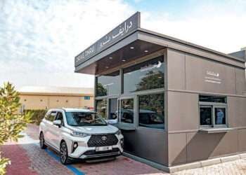 ദുബായ് എമിറേറ്റിലെ ആദ്യത്തെ ഡ്രൈവ് ത്രൂ ലബോറട്ടറി സേവനം ആരംഭിച്ച് ദുബായ് മുനിസിപ്പാലിറ്റി