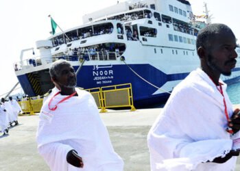 കടല്‍ മാര്‍ഗമുള്ള ആദ്യ ഹജ്ജ് തീര്‍ത്ഥാടക സംഘം