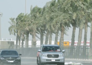 ഖത്തറിൽ  ശക്തമായ വടക്കുപടിഞ്ഞാറൻ കാറ്റ് വീശാൻ സാധ്യതയുണ്ടെന്ന് ഖത്തർ കാലാവസ്ഥാ വകുപ്പ്