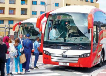 ദുബായിൽനിന്ന് പോകുന്ന  ഇന്റർസിറ്റി ബസിലും സൗജന്യ വൈഫൈ