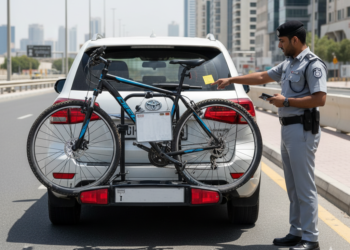 നമ്പർ പ്ലേറ്റ് മറച്ചാൽ 400 ദിർഹം പിഴ; മുന്നറിയിപ്പുമായി അബുദാബി പൊലീസ്!