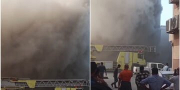 സൗദി കിഴക്കൻ പ്രവിശ്യയിലെ ദമ്മാം പട്ടണത്തിൽ വൻ അഗ്നിബാധ